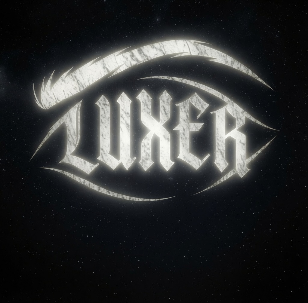 Мраморный логотип LUXER
